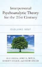 Harris, S: Interpersonal Psychoanalytic Theory for the 21st