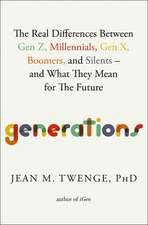 Twenge, J: Generations