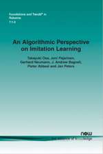 An Algorithmic Perspective on Imitation Learning