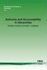 Authority and Accountability in Hierarchies