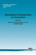 Disciplinary Perspectives on Innovation