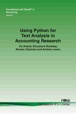 Using Python for Text Analysis in Accounting Research