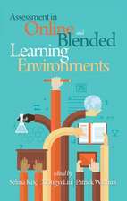 Assessment in Online and Blended Learning Environments (Hc): A Playbook for Social Sector Capacity Building (Hc)