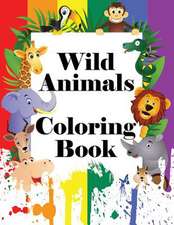 Wild Animals Coloring Book