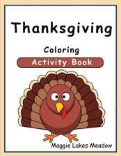 Thanksgiving Coloring Activity Book