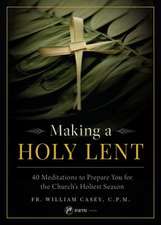 Making a Holy Lent