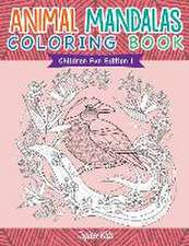 Animal Mandalas Coloring Book Children Fun Edition 1