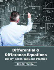 Differential & Difference Equations