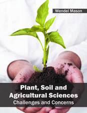 Plant, Soil and Agricultural Sciences