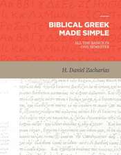 Biblical Greek Made Simple