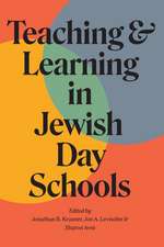 Teaching and Learning in Jewish Day Schools