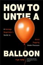 How to Untie a Balloon