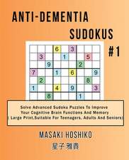 Anti-dementia Sudokus #1