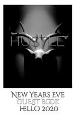 Hustle blank themed New Years Eve guest book hello 2020