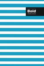 Bold Lifestyle Journal, Creative Write-in Notebook, Dotted Lines, Wide Ruled, Medium Size (A5), 6 x 9 Inch (Royal Blue)