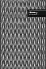 Diversity Lifestyle Journal, Creative Write-in Notebook, Dotted Lines, Wide Ruled, Medium Size (A5), 6 x 9 Inch (Gray)