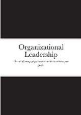 Organizational Leadership