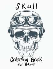 Skull Coloring Book for Adults