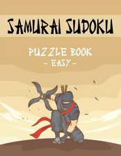 Samurai Sudoku Puzzle Book - Easy