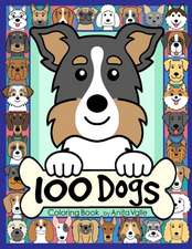 100 Dogs Coloring Book