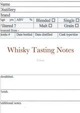 Whisky Tasting Notes