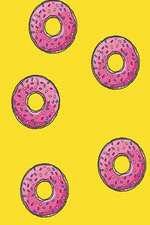 Journal: Pink Donut 6x9 Lined Journal Notebook 200 Pages