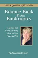 Bounce Back from Bankruptcy 5th Edition