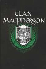 Clan MacPherson: Scottish Tartan Family Crest - Blank Lined Journal with Soft Matte Cover