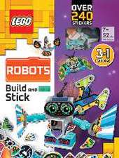 Lego(r) Books. Build and Stick: Robots