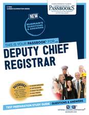 National Learning Corporation: Deputy Chief Registrar (C-124