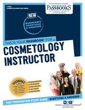 National Learning Corporation: Cosmetology Instructor (C-190