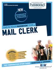 Mail Clerk (C-2280): Passbooks Study Guide Volume 2280