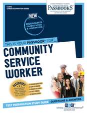 National Learning Corporation: Community Service Worker (C-2