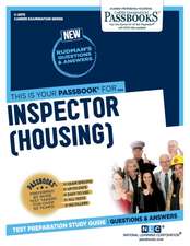 Inspector (Housing) (C-2975): Passbooks Study Guide Volume 2975