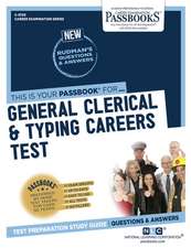 National Learning Corporation: General Clerical & Typing Car