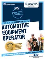 Automotive Equipment Operator (C-4145)