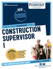 Construction Supervisor I (C-4150)