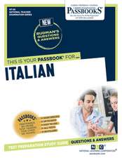 Italian (Nt-50): Passbooks Study Guide Volume 50