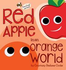 RED APPLE IN AN ORANGE WORLD