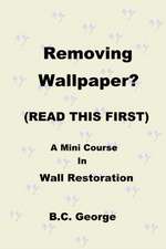 Removing Wallpaper? (READ THIS FIRST) A Mini Course in Wall Restoration