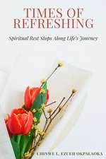 Times of Refreshing: Spiritual Rest Stops Along Life's Journey