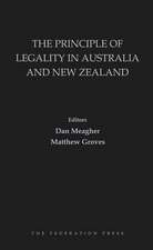 The Principle of Legality in Australia and New Zealand