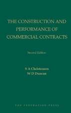 Construction and Performance of Commercial Contracts