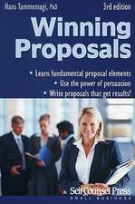 Winning Proposals: How to Write Them and Get Better Results