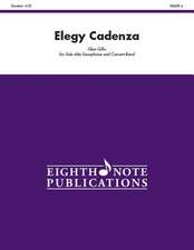 Elegy Cadenza: Solo Cornet and Concert Band, Conductor Score