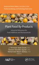 Plant Food By-Products: Industrial Relevance for Food Additives and Nutraceuticals