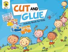 Cut and Glue Activity Book for Kids