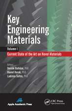 Key Engineering Materials, Volume 1: Current State-of-the-Art on Novel Materials