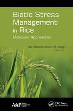 Biotic Stress Management in Rice: Molecular Approaches