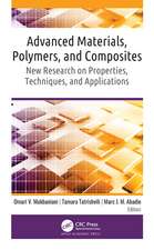 Advanced Materials, Polymers, and Composites: New Research on Properties, Techniques, and Applications